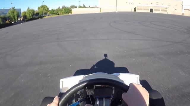 STOCK 9 HP MOTOR TOP SPEED TAV2 CVT DRIFT GO KART смотреть онлайн