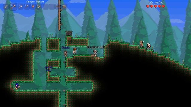 Terraria: Co-op Planetoids — Part 1 — Do A Barrel Roll! смотреть онлайн