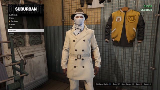 GTA 5 Online - Watchmen Rorschach Outfit and Customization смотреть онлайн