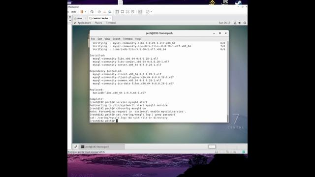 การติดตั้ง web server php เเละ mysql บน linux os(CentOS7) смотреть онлайн