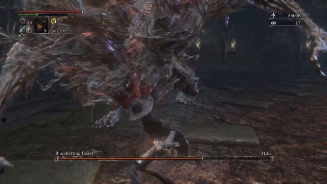 (Bloodborne) Bloodletting Beast Quick Kill / Skill Build, Beasthunter Saif смотреть онлайн