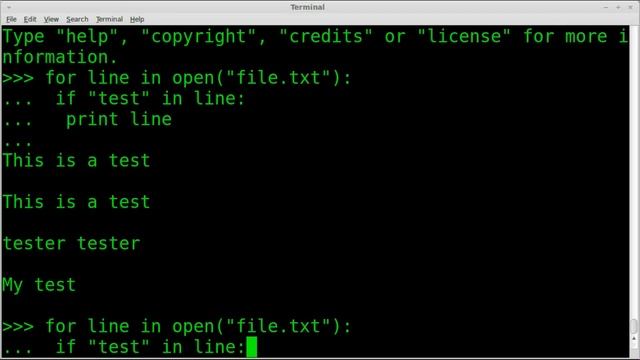 Search for String in Text like Grep in Python - Linux смотреть онлайн