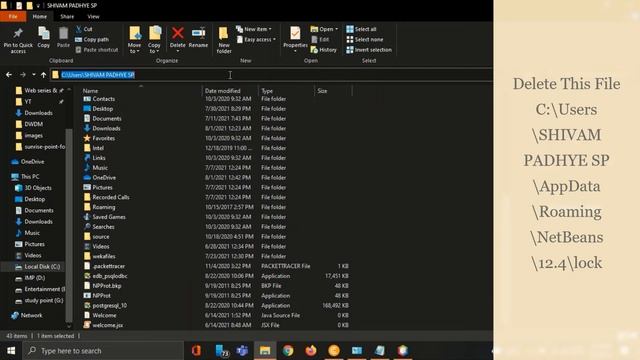 NetBeans 12.4 uninstalling Critical Error | A lock file exists at | issue in the installer log file смотреть онлайн
