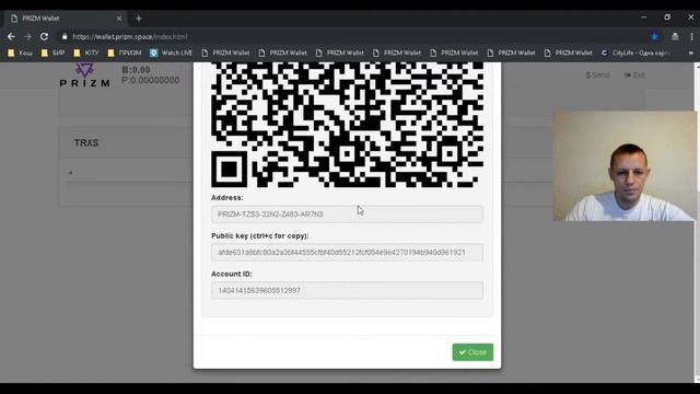 Как создать кошелек PRIZM смотреть онлайн