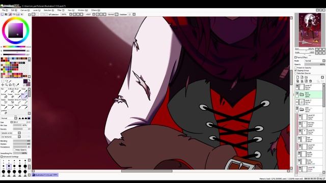 Wither and Succumb (RWBY fanfiction) | Speedpaint #25 смотреть онлайн