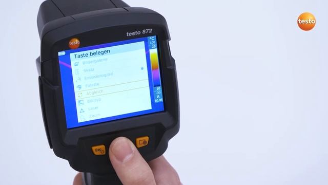 Testo 865 / Testo 868 / Testo 871 / Testo 872 – Kurzwahltaste Belegen