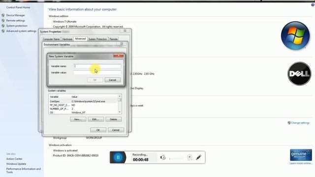 How to set JAVA Environment смотреть онлайн