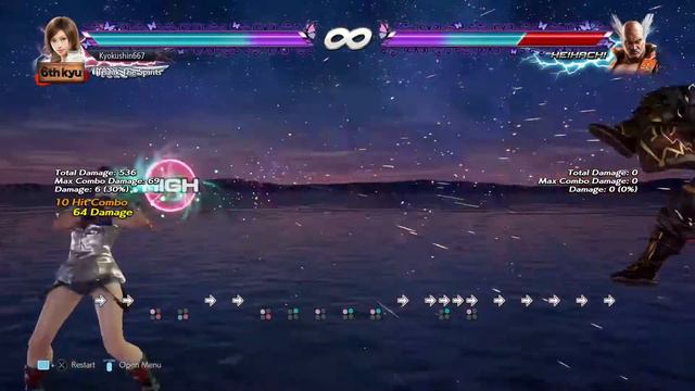 Tekken 7 Asuka 3+4 juggle смотреть онлайн