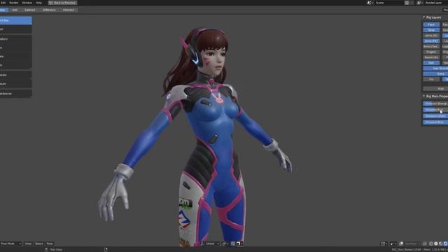 Dva Blender 2.8 Emission Color смотреть онлайн