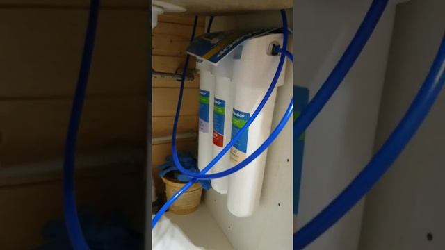 #Осмос #Аквафор Dwm-70 + насос #Atoll