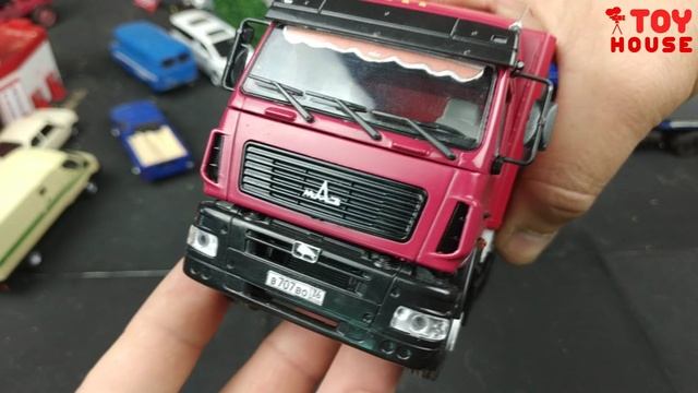 Тюнинг масштабной модели грузовика МАЗ