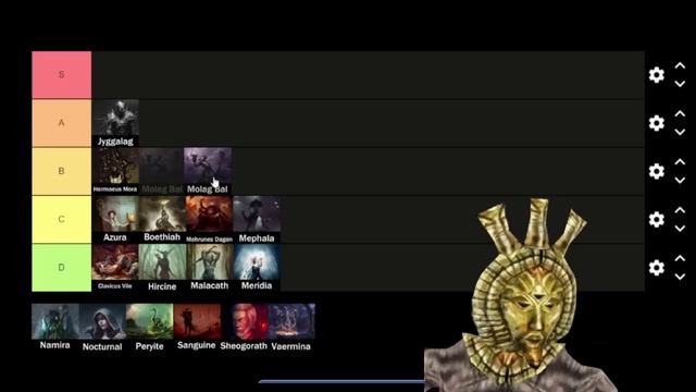 Dagoth Ur Daedric Princes Tier List смотреть онлайн