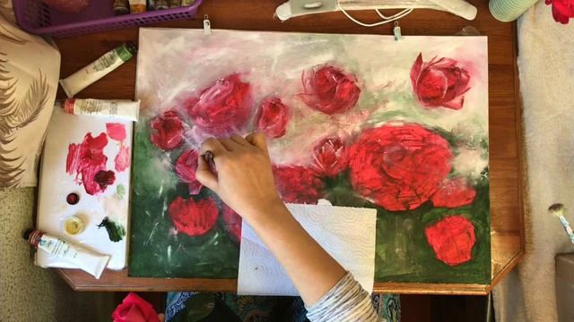 Нарисовать РОЗЫ (подробно) смотреть онлайн