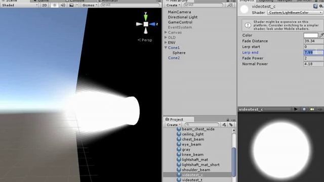 Light Shafts Setup Unity3D смотреть онлайн