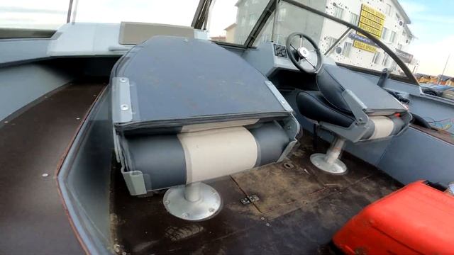 ЛОДКА GOLD Fisher 500, обзор с воды, МАКСИМАЛЬНЫЙ движок ставить НЕЛЬЗЯ! смотреть онлайн