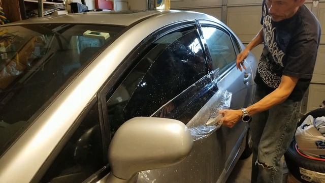 $50 DIY Tinting A 2009 Honda Civic + Complete Pre Cut Windows Kit & Tools смотреть онлайн