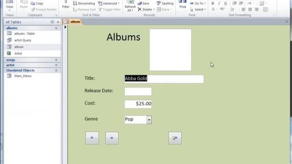 Inserting images into an Access Database