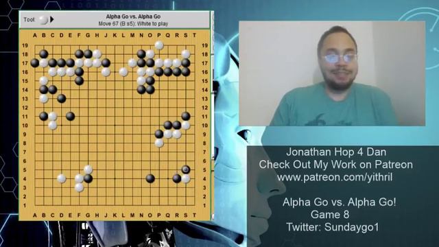 Alpha Go vs. Alpha Go (Game 8) - Go From Another Dimension смотреть онлайн