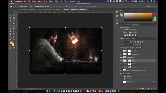 Adobe Photoshop Mega Course - From Beginner to Super Designer part 04 смотреть онлайн
