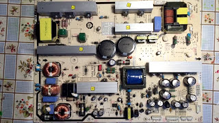 Ремонт блока питания телевизора PHILIPS 42PFL9903H10. Не включается. смотреть онлайн