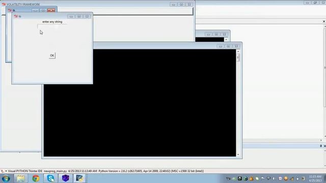 volatility framework GUI - A volatile memory analysis platform using PYTHON смотреть онлайн