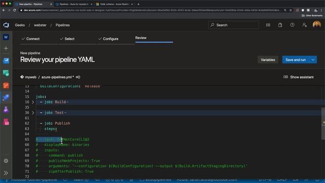 Using JOBS in Azure Pipeline for DotNetCore | Linux | Azure DevOps YAML Pipelines FREE Training смотреть онлайн