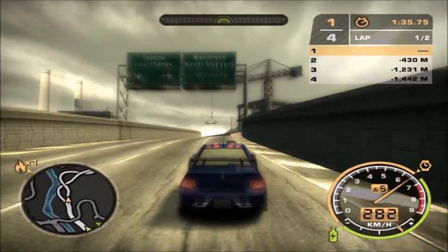 Need for Speed Most Wanted - #7 Mitsubishi Lancer Evo VIII (Earl) - Gameplay смотреть онлайн