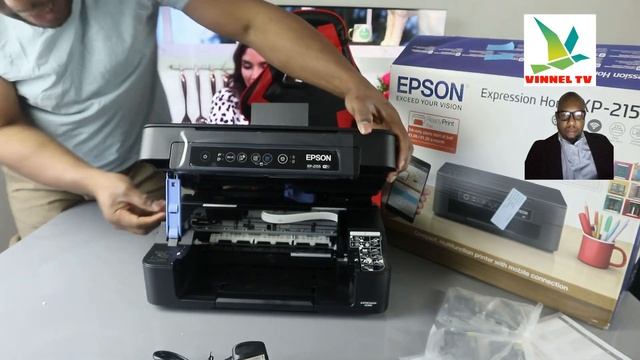 EPSON EXPRESSION HOME XP-2155 ALL- IN - ON WIRELESS / WIFI PRINTER OVERVIEW смотреть онлайн