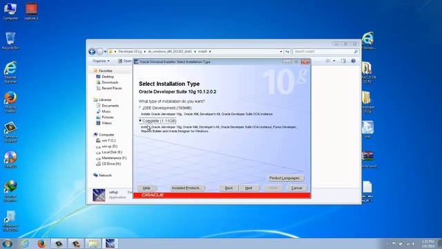 تنصيب اوراكل داتا بيز g11 مع ديفلوبر g10 على ويندوز 7 смотреть онлайн