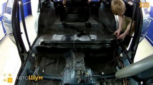 Шумоизоляция Ваз 2114 за 1 день. Уровень Комфорт. АвтоШум.