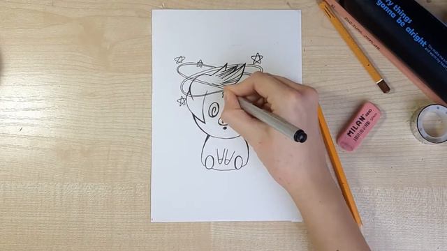 Inktober 2020 день 19 головокружение (dizzy) смотреть онлайн