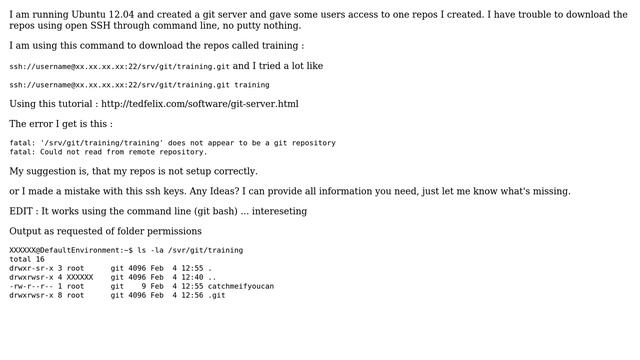 Ubuntu: How to setup a private git repository? смотреть онлайн