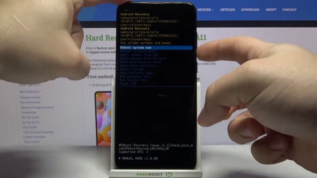 How to Wipe Cache Partition in Samsung Galaxy A11 - Clear Cache смотреть онлайн