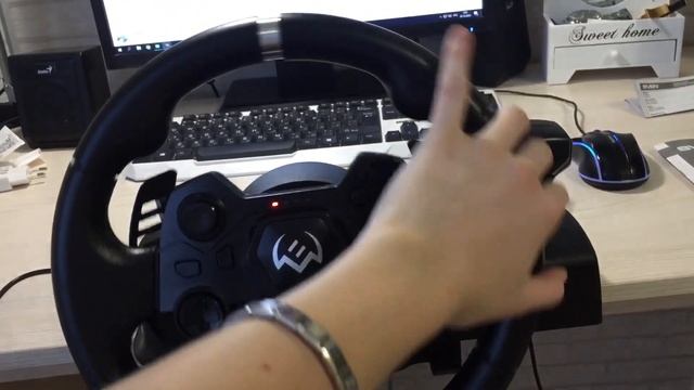 РУЛЬ SVEN GC-W900/САМЫЙ ЧЕСТНЫЙ ОБЗОР/НАСТРОЙКА РУЛЯ смотреть онлайн