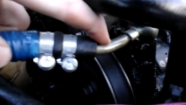 Как заменить шланг ГУР высокого давления? смотреть онлайн