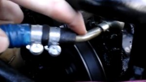 Как заменить шланг ГУР высокого давления?