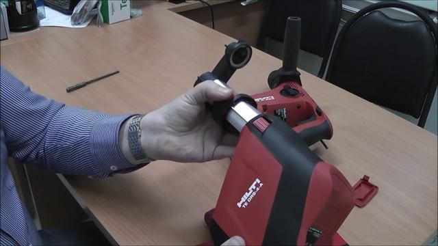Система пылеудаления Hilti TE DRS-4-A к аккумуляторному перфоратору TE4-A22. Небольшой обзор. смотреть онлайн