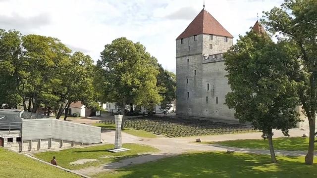 Замок Курессааре, Эстония / Kuressaare castle, Estonia смотреть онлайн