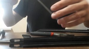 Замена резинок на бескаркасных стеклоочистителях Ford