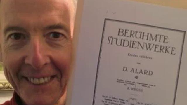 Jean Delphin Alard Violin Etude #4 op. 41 смотреть онлайн