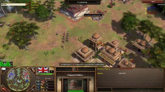 [AoE3] Dror's Replay Analytics #4 (MCJim vs Yemshi) смотреть онлайн