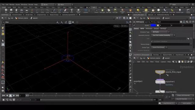 Houdini Abstract Spline Hindi Tutorial (Project File Included) смотреть онлайн