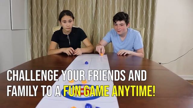 Tabletop Bulls Eye Curling Game™ (Original 2019 Version) смотреть онлайн