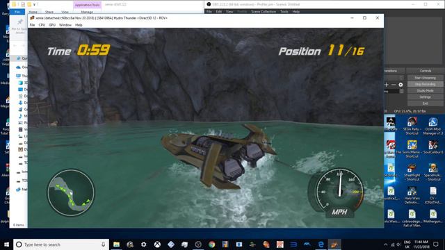 HYDRO THUNDER HURRICANE XENIA DX12 PC GT1030 EMULATION смотреть онлайн