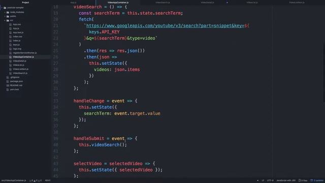 Basic YouTube React App смотреть онлайн