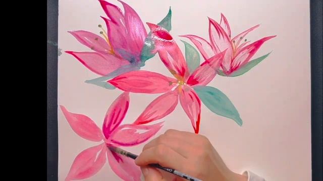 Easy watercolor sketch 13 смотреть онлайн