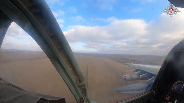 Боевая работа экипажей Су-25