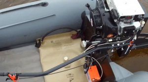 Мотор-болотоход Gordei Motors + Zongshen GB460E. Первый спуск на воду.