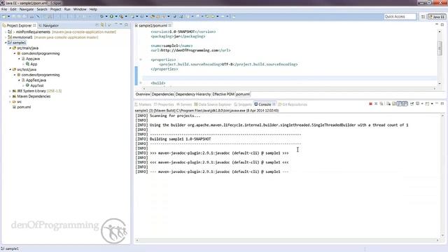 003 Javadoc Plugin смотреть онлайн