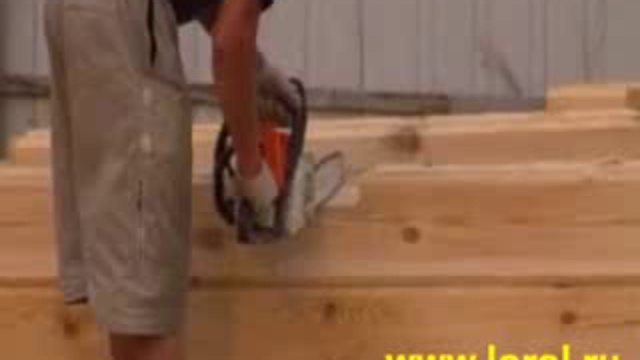 Сборка дома из бруса 3 смотреть онлайн